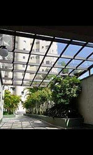 Cobertura de vidro para corredor Cobertura de vidro para corredor