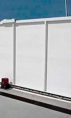 Portão de aço de correr Portão de aço de correr